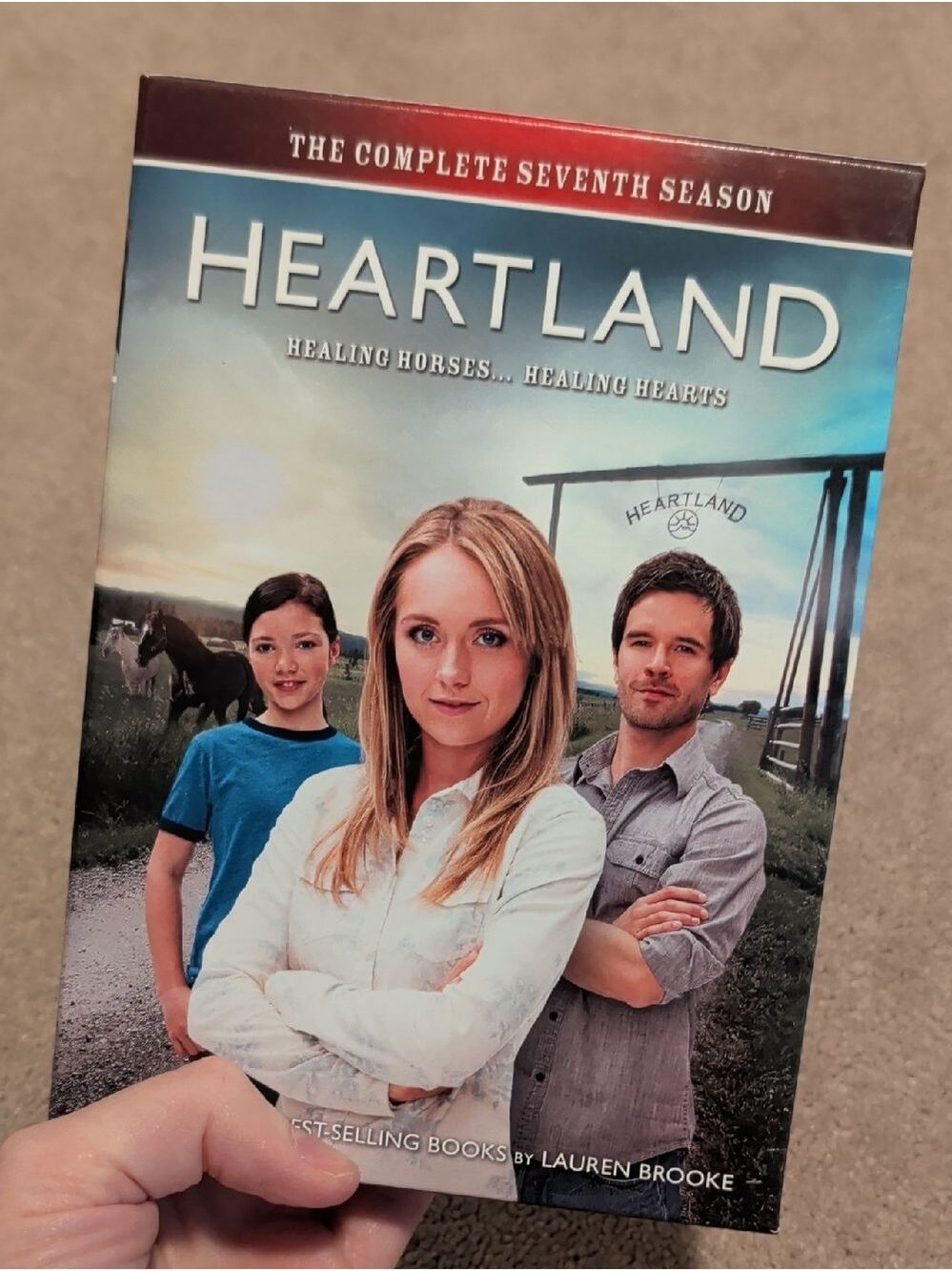 💚 2/$20 Heartland The Complete Seventh‎ Season DVD - Blue & White Cover